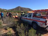 Cruz Roja Española en guilas rescata una senderista accidentada en Chuecos
