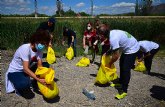 La UMU, el Ayuntamiento de Beniel y SOS Legado Humano renen a ms de 200 personas en una limpieza del cauce del ro Segura