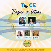 El programa cultural Trópico de Letras se une a Tu radio Valencia