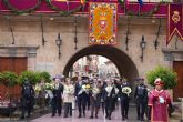 La consejera de Poltica Social participa en la ofrenda floral a la Vera Cruz