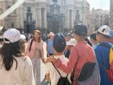 Cerca de 800 escolares conocen el patrimonio de la ciudad gracias a la actividad 'Murcia en el tiempo'