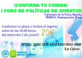 NNGG Regin de Murcia celebra el I Foro Regional de Polticas de Juventud en Caravaca de la Cruz este sbado