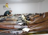 La Guardia Civil de Murcia celebra la exposición-subasta de armas del año 2018