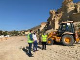 Se inician las obras para proteger las Gredas de Bolnuevo mediante un vallado que impida al visitante aproximarse en exceso