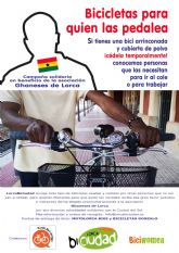 LorcaBiciudad invita a donar bicicletas en Lorca para quien las necesita