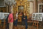 El Ayuntamiento de Lorca procede a la recolocacin del gran espejo barroco del Palacio de Guevara tras la culminacin de su proceso de restauracin