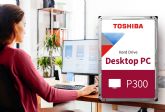 Toshiba anuncia el nuevo disco duro P300 de 2TB para PC de sobremesa con una velocidad de 7200RPM