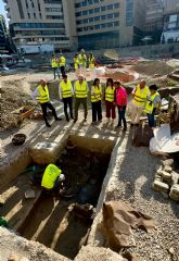La excavaci�n de San Esteban sigue ofreciendo hallazgos cer�micos y �seos que ilustran sobre la vida en el arrabal andalus� del siglo XI al XIV