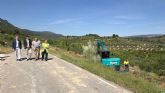 La Comunidad inicia las obras de mejora de la carretera de Benizar a Otos con una inversi�n de 2,2 millones para reforzar la seguridad vial