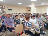 Un centenar de mayores de pedan�as se dan cita en una jornada de actividad f�sica adaptada, con talleres de salud, primeros auxilios y voluntariado solidario