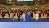 Actos de graduacin de la UCAM que han tenido lugar esta tarde en el Palacio de los Deportes de Murcia
