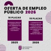 El Ayuntamiento publica la Oferta de Empleo P�blico 2026 con 15 nuevas plazas para reforzar la plantilla municipal