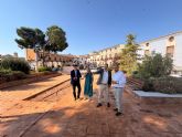 La Comunidad inicia las obras para revitalizar la Plaza del Castillo y reforzar el valor hist�rico del casco antiguo de Ceheg�n
