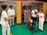 La Arrixaca incorpora un exoesqueleto para ni�os con patolog�as neurol�gicas y motoras