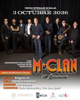 M-Clan celebrar� su 30.&deg; aniversario con un gran concierto en las Fiestas Patronales de Bullas