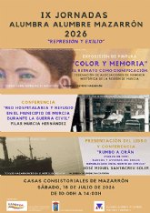 IX jornadas alumbra alumbre Mazarr�n. julio 2026 represi�n y exilio