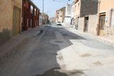 Sustituyen un tramo de red de alcantarillado en la calle Rosa