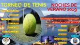 Entregados los trofeos del campeonato de tenis dobles  'noches de verano 2019'