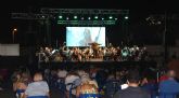 La banda Unión Musical de San Pedro ofrece un concierto con música de película y proyecciones