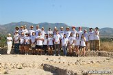 Autoridades locales visitan la IX edici�n del Campo de Trabajo Arqueol�gico en el yacimiento �Las Cabezuelas�