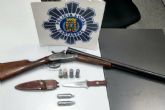 La Policía Local de Cartagena detiene a dos personas por tenencia ilícita de armas, amenaza y robo