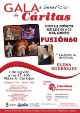 El prximo jueves se celebra una gala solidaria a beneficio de Critas