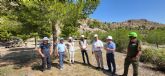 La Comunidad inicia las obras de mejora del rea recreativa del Mirador del Solvente en la Sierra de Ricote