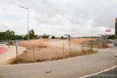 Infraestructuras inicia la construccin de un parque urbano junto al Palacio de Deportes