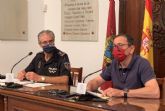 La Polica Local de Lorca interpuso un total de 89 denuncias, durante la semana pasada, por no respetar el lmite de ocupantes permitido en el interior del vehculo