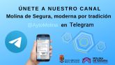 El Ayuntamiento de Molina de Segura se incorpora a la plataforma de mensajera Telegram con el objetivo de mejorar la informacin a la ciudadana