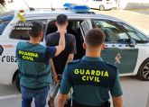 La Guardia Civil detiene a un experimentado delincuente por asaltar hasta cinco veces en quince días una empresa de construcción