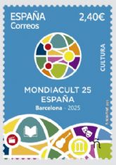 Correos dedica un sello a la Conferencia de la Unesco MONDIACULT 25, que se celebra Barcelona