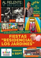 La Junta Municipal de Los Jardines celebra el prximo da 6 sus fiestas de barrio