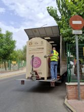 El Ayuntamiento de Molina de Segura retira temporalmente los contenedores de recogida de ropa usada por motivos de seguridad