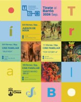 Cine familiar y juegos de agua, la nueva programaci�n de T�rate al Barrio para los viernes de septiembre