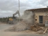 El Ayuntamiento de Torre Pacheco adquiere y derriba un antiguo inmueble en El Jimenado para mejorar la seguridad de los vecinos