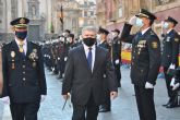 El delegado del Gobierno agradece a la Polica Nacional su compromiso en defensa de los valores constitucionales y del bienestar de los ciudadanos