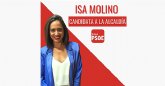 Isa Molino es oficialmente candidata a la alcaldía por el PSOE de Totana