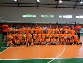 La escuela de voleibol del Club Voleadores Cieza se suma a la Semana del Deporte