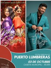 Marisol Segura y Pepe 'El Caja' protagonizarn el 'Da del Mayor', el 3 de octubre, en la Feria de Puerto Lumbreras