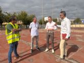 El Ayuntamiento de Murcia repara las pistas del Polideportivo de Guadalupe para mejorar la seguridad y la prctica deportiva