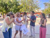 �guilas acoge la visita de 220 personas con discapacidad visual y sus acompa&ntilde;antes en el D�a Internacional de las Personas Mayores