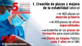 El PSOE propone un plan urgente sociosanitario, basado en el bienestar de las personas y el refuerzo de la sanidad pblica regional