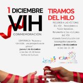 El Ayuntamiento de Lorca y el colectivo Lorcairis lgtbiq+ conmemoran el Da Mundial del VIH a travs de la iniciativa 'Tiramos del Hilo'