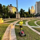 Benidorm avanza hacia una ciudad ms verde y sostenible con el nuevo servicio de mantenimiento de zonas verdes