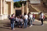 Actividades familiares en el Museo del Teatro Romano de Cartagena durante el puente de diciembre