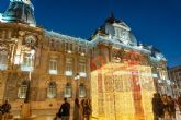 La fachada del Palacio Consistorial acoger el viernes un espectculo de luz y sonido en 3D