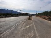Fomento mejorar el drenaje de la carretera regional que conecta los municipios de Santomera y Abanilla