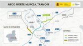 Transportes licita por 97,9 millones de euros las obras del primer tramo de 8,3 km del Arco Norte de Murcia