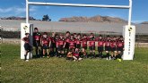 Los partidos del club rugby Totana, en las categorías sub 8 sub 10 y sub 12, se disputaron ayer en Orihuela